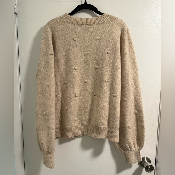 Bobeau Bobbi Jacquard Dot Cardigan - Picture 2 of 8